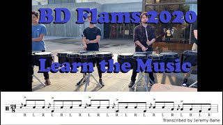 Blue Devils 2020 - Flams - Learn the Music