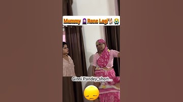 Mummy 🧕🏻Rone Lagi 🐕😭#ginnipandey #mummy #crying #emotional #doglove #reaction
