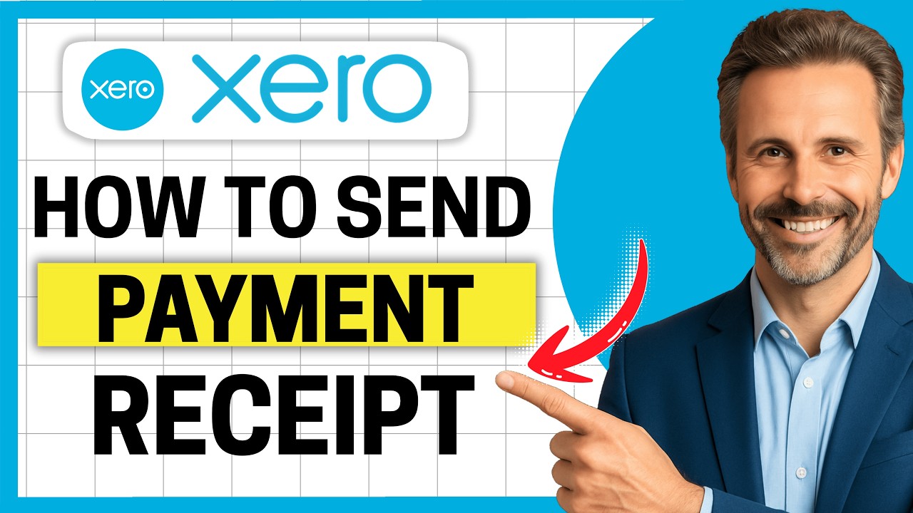 How to Send a Payment Receipt on Xero [Easy Guide] - YouTube
