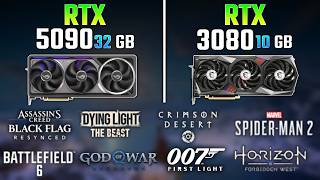 RTX 5090 vs RTX 3080 | Test in 8 Games