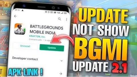 Bgmi 2.1 Update is here| option not showing on playstore | how to update bgmi 2.1 version | timing ?