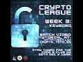 Crypto League 2020 Week 3: Master the Keyword Cryptology Tool 🔐