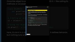 Full Explanation Object Oriented programming (Oops) concept in this short video #oops#vlog #shortvid