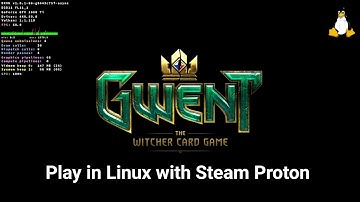 Gwent - The Witcher Card Game. Runing in Linux with Steam Proton