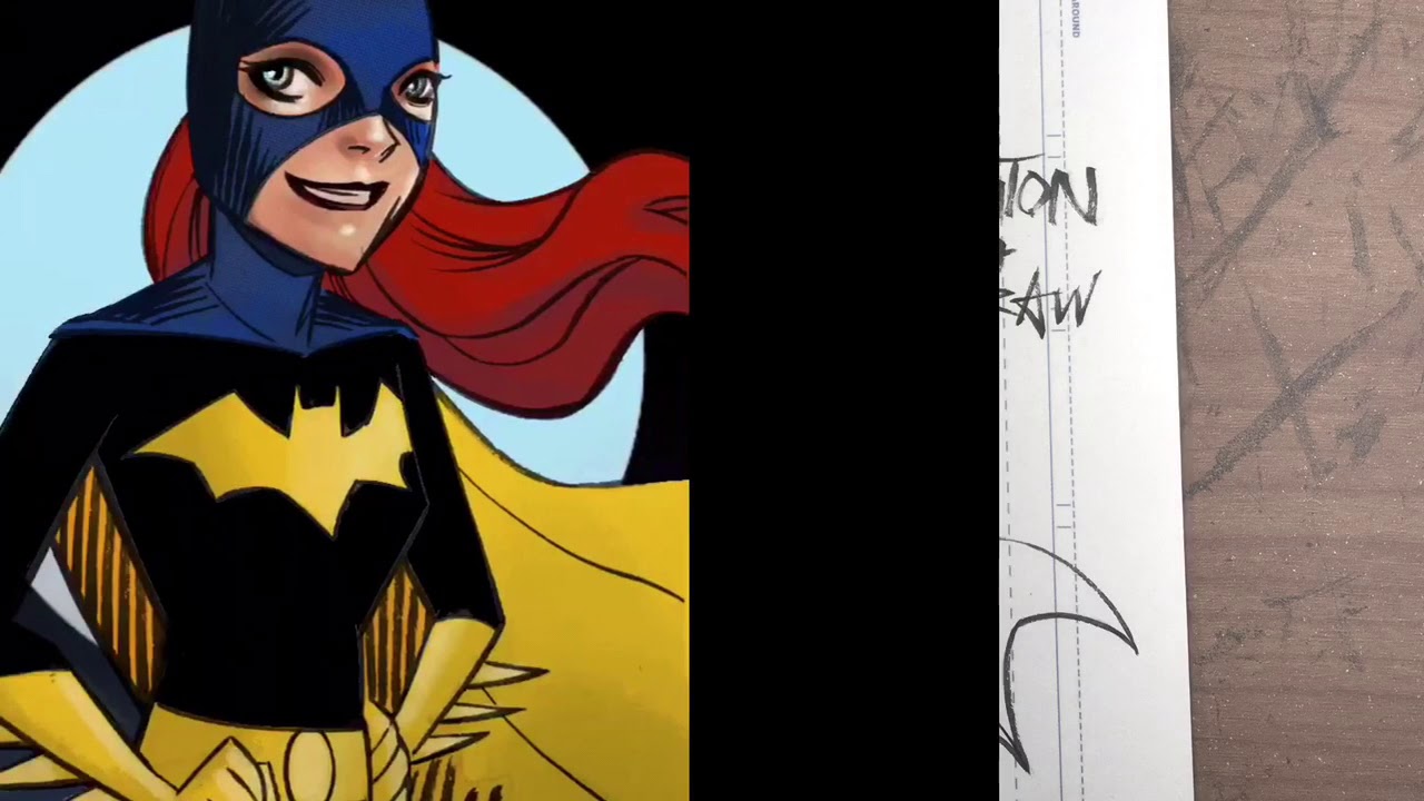 Final act for this Nick Derington Batgirl. Time to color in Procreate!