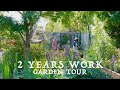 Backyard garden tour after 2 years of making an immersive experience with insta360x3