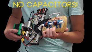 CRAZY coilgun without massive capacitors part 1