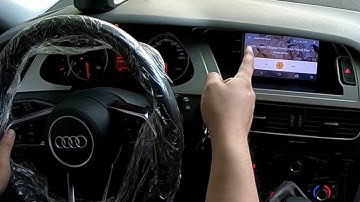 Rsnav Audi GPS - CarPlay, Android Auto Steering button support