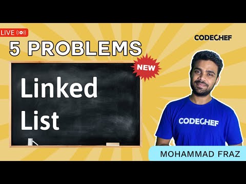 Linked List problems | Data Structures and Algorithms | Mohammad Fraz ...