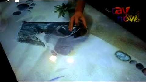 InfoComm 2011: CyberTouch AV Highlights Its Multi-Touch Table