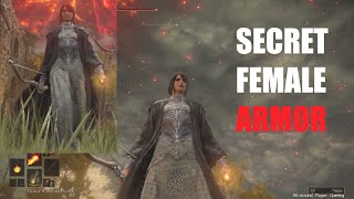 Elden Ring Secret Female Armor ! Elden Ring Blue Silver Mail Armor Location + Epic Albinauric Bow!