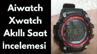 AIWATCH XWATCH / Skmei 1227 Akıllı Saat (Smart Watch) İncelemesi GearBest Alışverişim #1