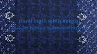 Video thumbnail of "Efek Rumah Kaca - Biru (Lirik)"