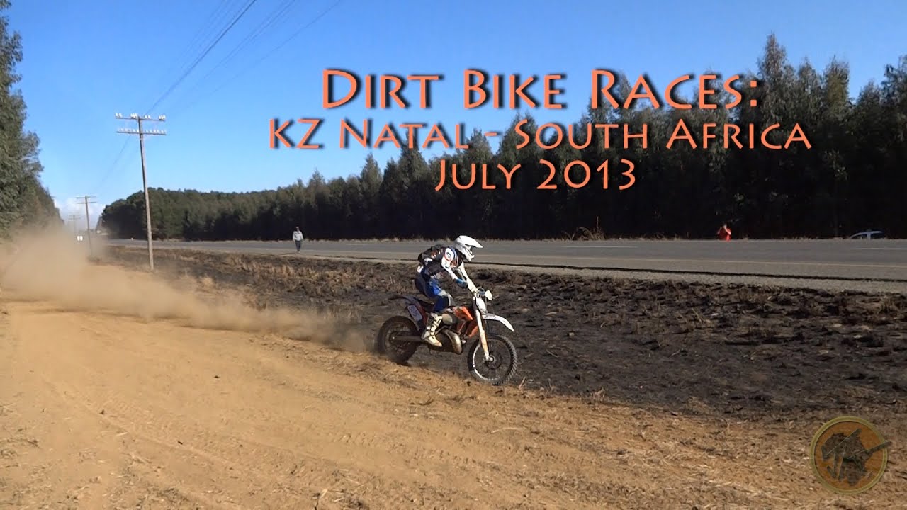 Dirt Bike Races KZN, South Africa July 2013 YouTube