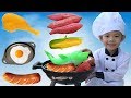 Trò Chơi Bé Tập Nấu Ăn Và Làm Đầu Bếp Trưởng ❤ AnAn ToysReview TV ❤