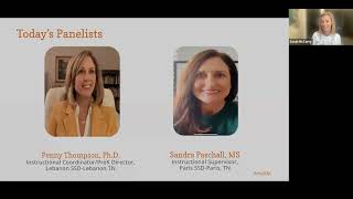 mCLASS Customer Panel—K–6 Literacy Systems and Support | Amplify
