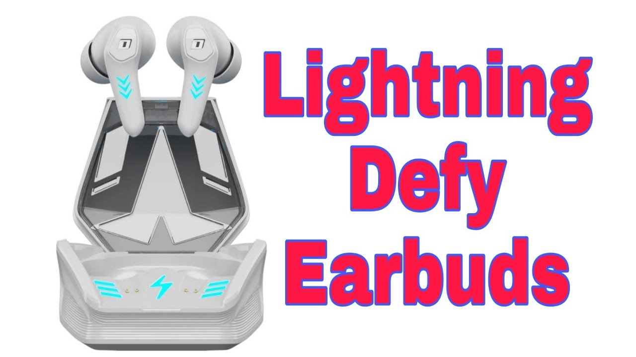 Lightning  Bluetooth Earbuds. Defy gravity turbo bluetooth earbuds. 