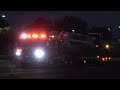 Tiller Drift! - West Sacramento Fire Department Truck 45 Responding Code 3