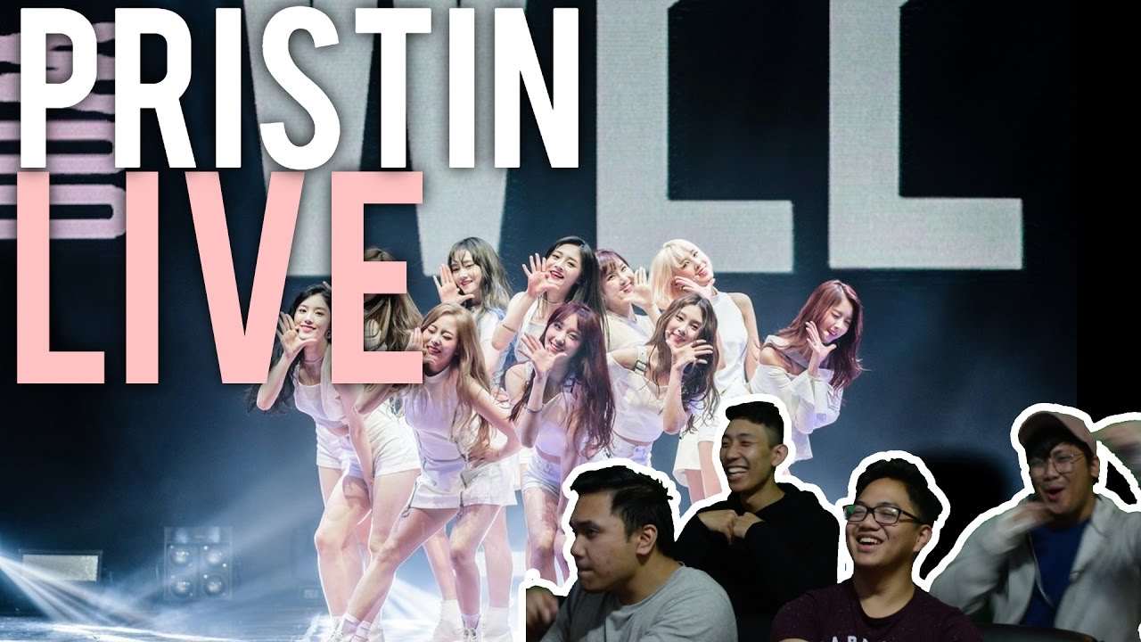 BLACK WIDOW & WEE WOO (PRISTIN LIVE STAGE Reactions) - YouTube