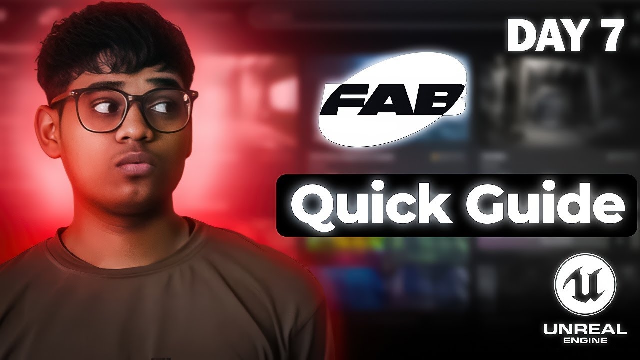 Day 07 | FAB Explained in Hindi | Download Free 3D Assets in Unreal Engine 5