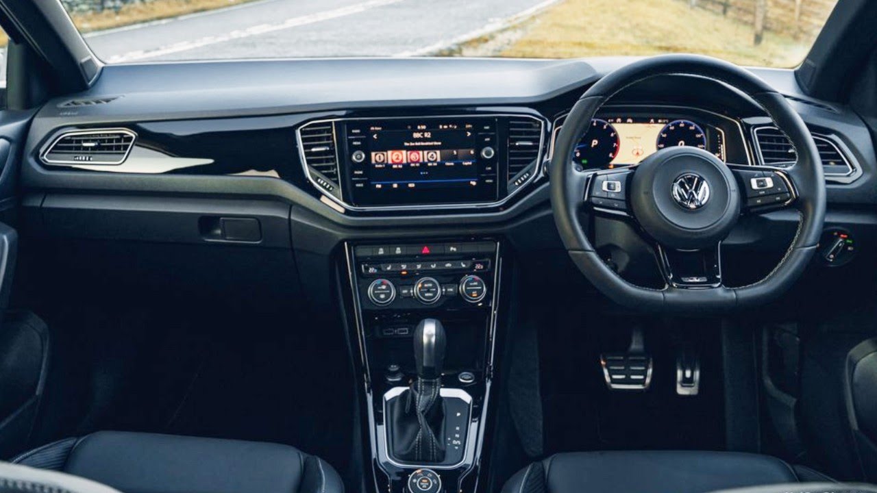 2022 Volkswagen T Roc R UK INTERIOR - YouTube