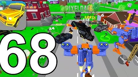 Gangs Wars: Pixel Shooter RP - Gameplay Walkthrough Part 68 - War with Police (Android, iOS)