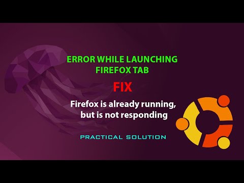 UBUNTU FIX: Firefox is already running, but is not responding