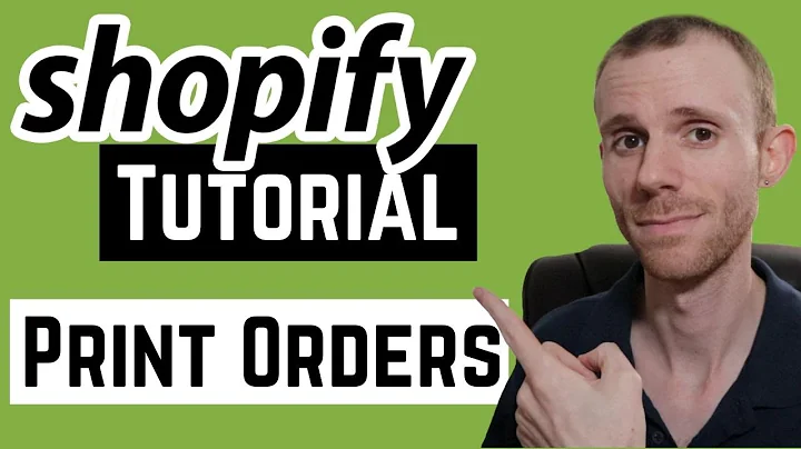 Effortlessly Print Orders and Packing Slips with Shopify