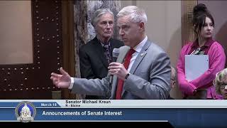 Last Minutes Changes to the Senate Schedule Reduce Transparency