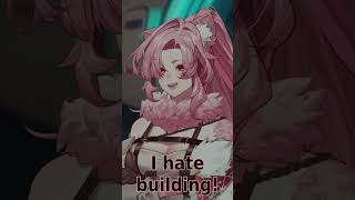 Bim is very normal about building #vtuber #envtuber #vtuberclips #bimten #indievtuber