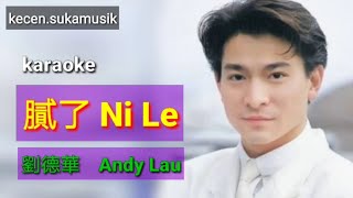 Ni Le - Andy Lau karaoke  膩了 - 劉德華