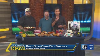 Blitz Bites Game Day Specials at Happy Camper Pizza