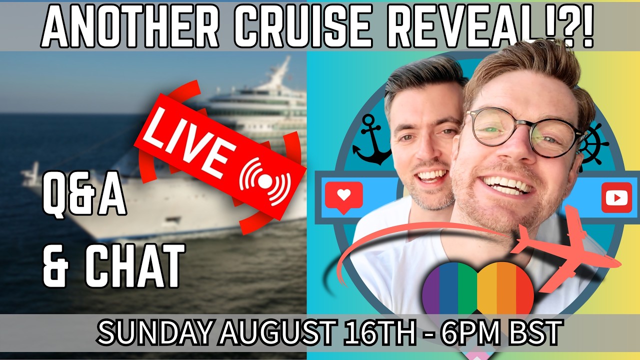We’re Announcing ANOTHER 2027 Cruise! Live Chat & CatchUp with David  & Mark | 6PM UK/1PM ET/10AM PT