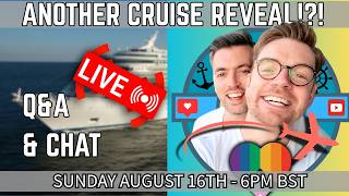We re Announcing ANOTHER 2027 Cruise Live Chat CatchUp with David Mark 6PM PT