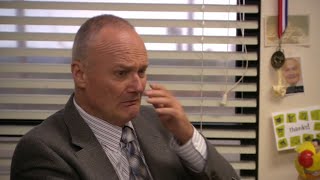 Creed Cries Listening to Opera | The Office US