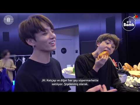 [Türkçe Altyazılı] [BANGTAN BOMB] BTS' Food Talk!