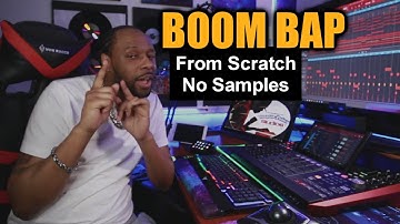 How To Make Boom Bap Beat with NO SAMPLES - MPC X Beat Making Tutorial