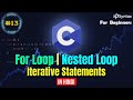 While Loop in C Programming – With Break &amp; Continue | #13 Hindi Tutorial