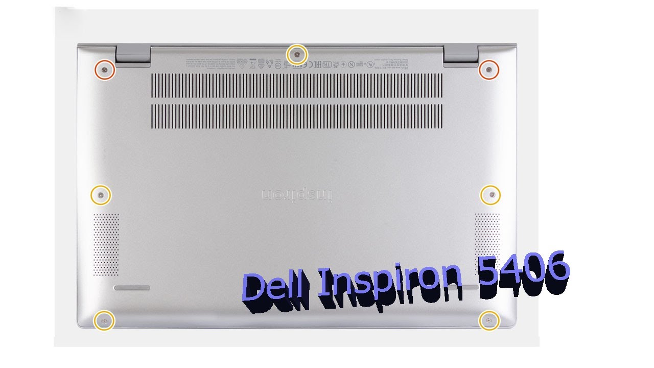 How to disassembly Dell Inspiron 5406 Laptop repair - YouTube