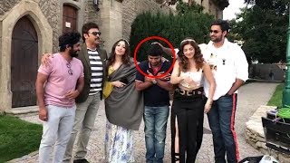 Victory Venkatesh Making Fun On Director Anil Ravipudi At F2 Song Shoot Tfpc