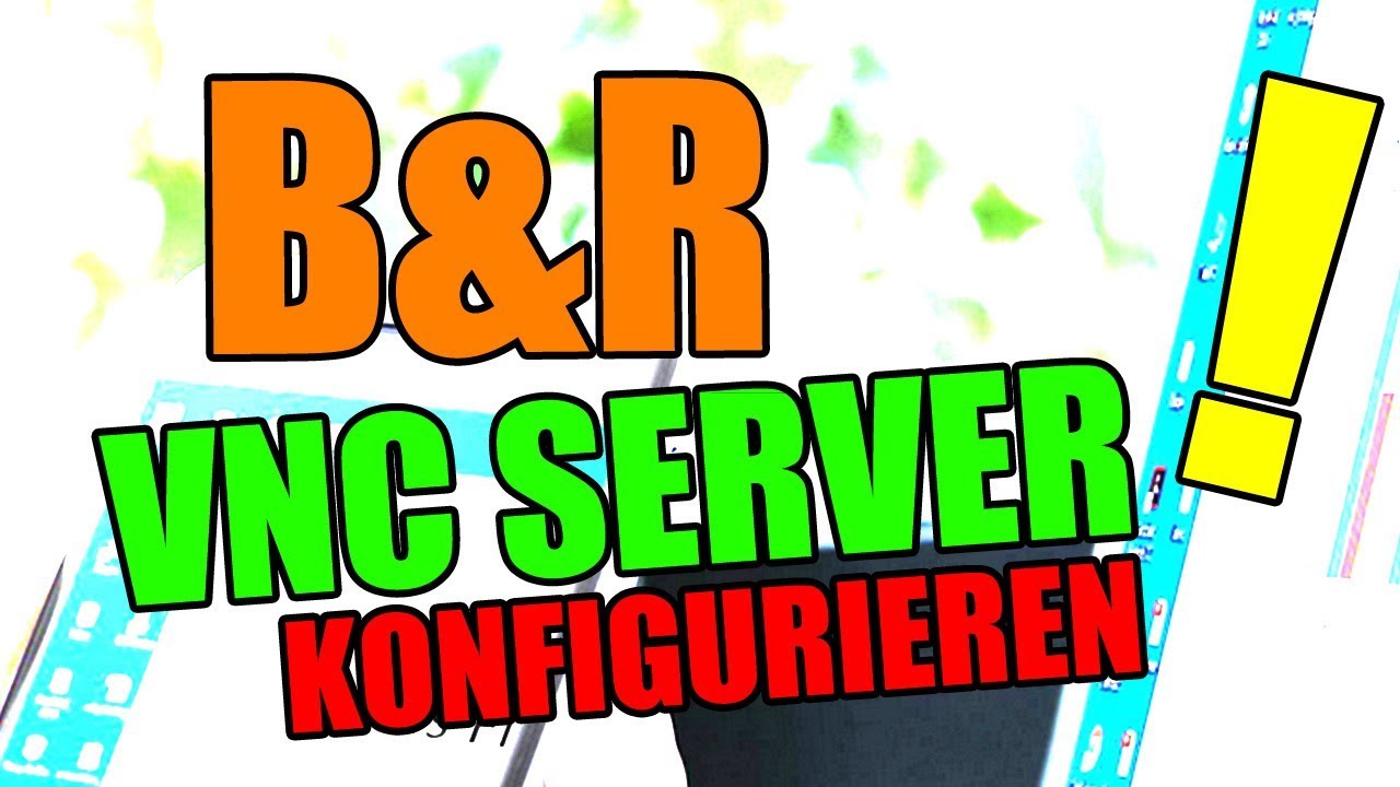 B&R Automation Studio  VNC Server konfigurieren  YouTube