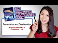 Ep. 9 Permutation and Combination Self-Exercise 4.5 Q1 Q2 Q3 Q4