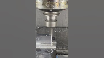 CNC Machine Ball Milling Aluminum! #asmr #cncmachine #cnc #machinery
