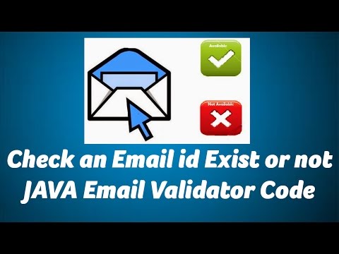 check-an-email-exist-using-java--java-email-verification-and-validation