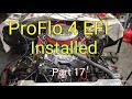 1977 Chevy Camaro Restoration Part 17.. Pro Flo 4 installatiom