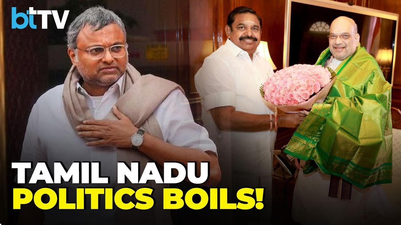 EPS-Amit Shah Meet Sparks AIADMK Rift, Stalin’s Fiery Attack In Karur!