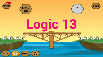 River crossing IQ game logic 13 solution