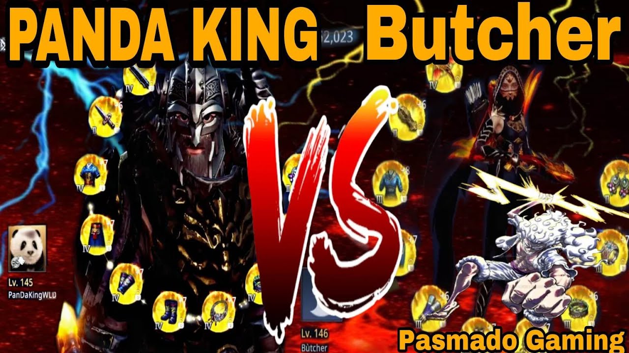 MIR4 - Panda king vs butcher | Mir4 - YouTube