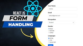 React Js Form Handling  React Js Tutorial