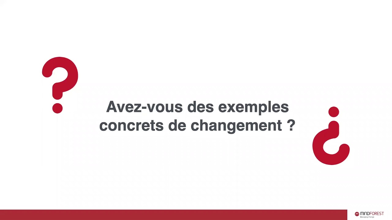 La gestion du changement, c'est quoi ?